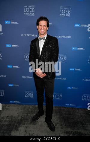 Andy Peeke während der Gerald Loeb Awards 2024, die von der UCLA Anderson verliehen wurden, die am Donnerstag, 10. Oktober 2024 im Rainbow Room in New York City, New York, USA, ausgetragen wurden. Quelle: Jennifer Graylock-Graylock.com Stockfoto