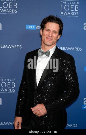 Andy Peeke während der Gerald Loeb Awards 2024, die von der UCLA Anderson verliehen wurden, die am Donnerstag, 10. Oktober 2024 im Rainbow Room in New York City, New York, USA, ausgetragen wurden. Quelle: Jennifer Graylock-Graylock.com Stockfoto