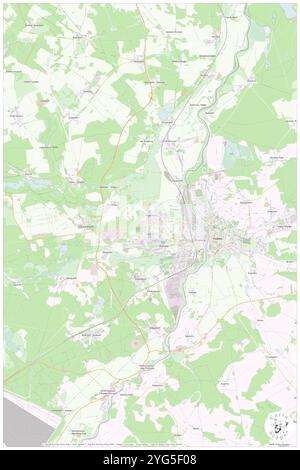 Guben, Deutschland, Brandenburg, N 51 57' 25''', N 14 42' 24''', Karte, Cartascapes Map, veröffentlicht 2024. Erkunden Sie Cartascapes, eine Karte, die die vielfältigen Landschaften, Kulturen und Ökosysteme der Erde enthüllt. Reisen Sie durch Zeit und Raum und entdecken Sie die Verflechtungen der Vergangenheit, Gegenwart und Zukunft unseres Planeten. Stockfoto