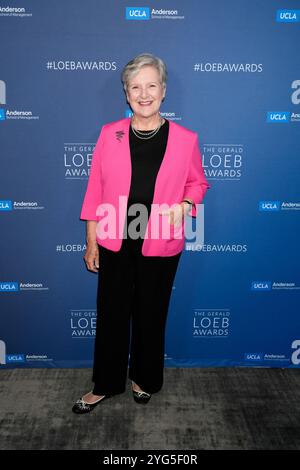 Diana Henriques während der Gerald Loeb Awards 2024, die von der UCLA Anderson verliehen wurden, die am Donnerstag, 10. Oktober 2024 im Rainbow Room in New York City, New York, USA, ausgetragen wurden. Quelle: Jennifer Graylock-Graylock.com Stockfoto