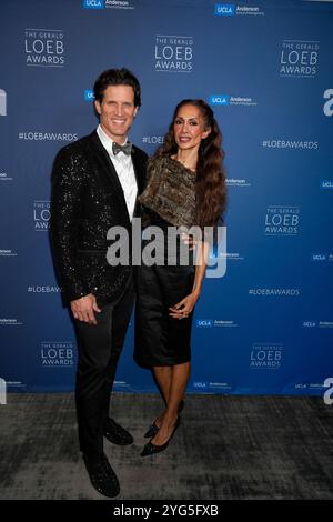 Andy Peeke während der Gerald Loeb Awards 2024, die von der UCLA Anderson verliehen wurden, die am Donnerstag, 10. Oktober 2024 im Rainbow Room in New York City, New York, USA, ausgetragen wurden. Quelle: Jennifer Graylock-Graylock.com Stockfoto