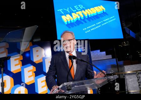 Tyler Mathisen während der Gerald Loeb Awards 2024, die von der UCLA Anderson verliehen wurden, die am Donnerstag, 10. Oktober 2024 im Rainbow Room in New York City, New York, USA, verliehen wurden. Quelle: Jennifer Graylock-Graylock.com Stockfoto