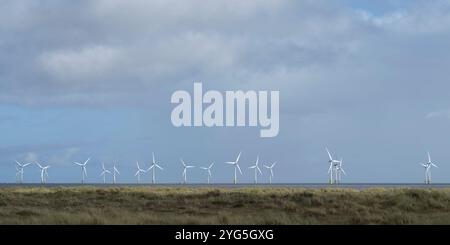 Scooby Sands Offshore-Windpark Great Yarmouth Norfolk Stockfoto