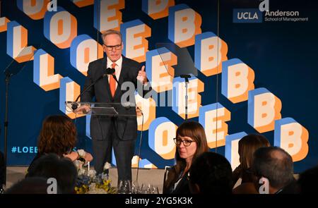 Tyler Mathisen während der Gerald Loeb Awards 2024, die von der UCLA Anderson verliehen wurden, die am Donnerstag, 10. Oktober 2024 im Rainbow Room in New York City, New York, USA, verliehen wurden. Quelle: Jennifer Graylock-Graylock.com Stockfoto