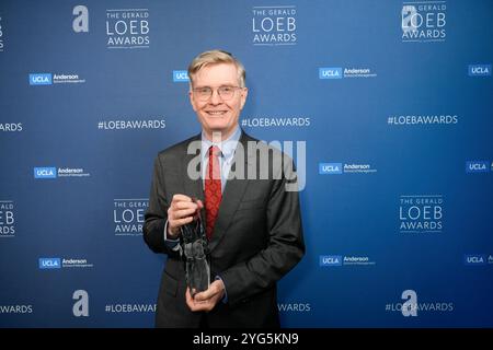 Martin Peers bei den Gerald Loeb Awards 2024, die von UCLA Anderson verliehen wurden, die am Donnerstag, 10. Oktober 2024 im Rainbow Room in New York City, New York, USA, ausgetragen wurden. Quelle: Jennifer Graylock-Graylock.com Stockfoto