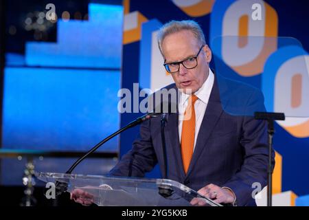 Tyler Mathisen während der Gerald Loeb Awards 2024, die von der UCLA Anderson verliehen wurden, die am Donnerstag, 10. Oktober 2024 im Rainbow Room in New York City, New York, USA, verliehen wurden. Quelle: Jennifer Graylock-Graylock.com Stockfoto