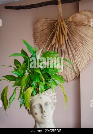 Innenraum eines Friseursalons Stockfoto
