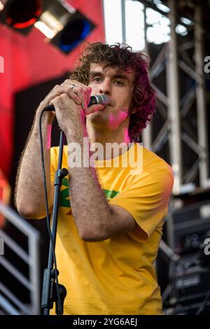 Reverend and the Makers in Bar M, 1. September 2007, San Antonio, Ibiza, Spanien. Stockfoto