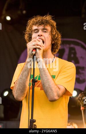 Reverend and the Makers in Bar M, 1. September 2007, San Antonio, Ibiza, Spanien. Stockfoto