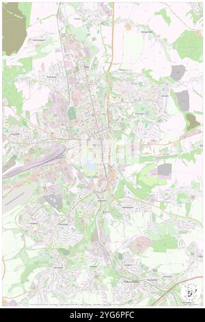 Zwickau Zentrum, DE, Deutschland, Sachsen, N 50 42' 55''', N 12 29' 48''', Karte, Cartascapes Map 2024 veröffentlicht. Erkunden Sie Cartascapes, eine Karte, die die vielfältigen Landschaften, Kulturen und Ökosysteme der Erde enthüllt. Reisen Sie durch Zeit und Raum und entdecken Sie die Verflechtungen der Vergangenheit, Gegenwart und Zukunft unseres Planeten. Stockfoto