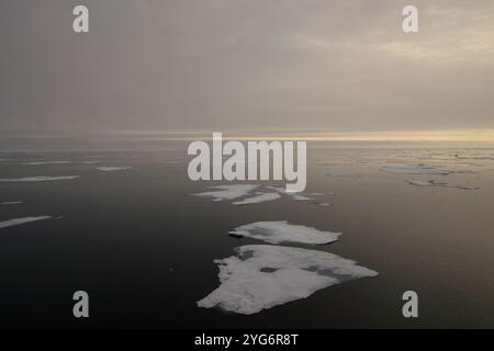 Landschaft der Svalbard Inseln, Norwegen Stockfoto