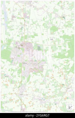 Espelkamp-Mittwald, Regierungsbezirk Detmold, DE, Deutschland, Nordrhein-Westfalen, n 52 22' 59''', N 8 37' 59''', Karte, Cartascapes Map, veröffentlicht 2024. Erkunden Sie Cartascapes, eine Karte, die die vielfältigen Landschaften, Kulturen und Ökosysteme der Erde enthüllt. Reisen Sie durch Zeit und Raum und entdecken Sie die Verflechtungen der Vergangenheit, Gegenwart und Zukunft unseres Planeten. Stockfoto