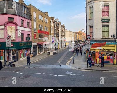 Wentworth Street, (Petticoat Lane) London E1, Großbritannien Stockfoto