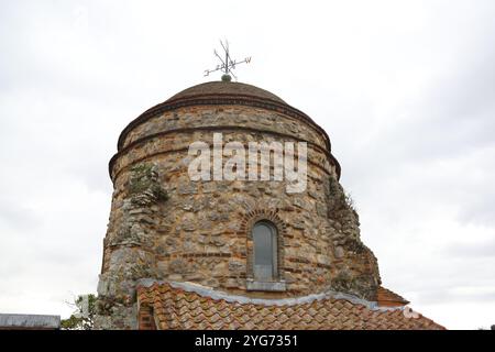 Der Südwestturm von Colchester Castle Stockfoto