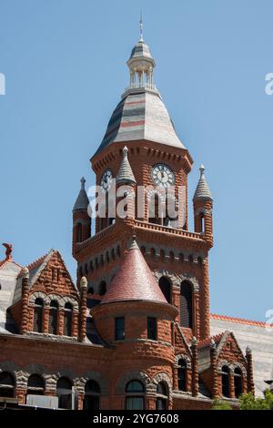 Old Red Museum des Dallas County Stockfoto