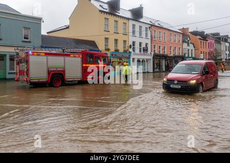Überschwemmungen in Bantry, West Cork, Irland. Stockfoto