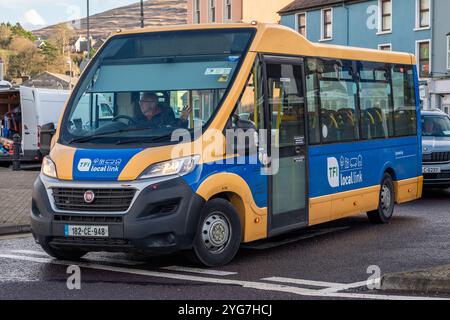 Transport für Irland Local Link Bus in Bantry, West Cork, Irland. Stockfoto