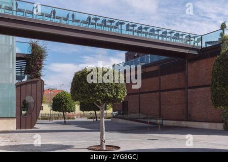 Das Elektrizitätsmuseum, ehemaliges Museum der EDV-Stiftung, befindet sich im ehemaligen Central Tejo, Av. De Brasília, Lissabon, Portugal, Europa. Stockfoto