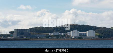 Kernkraftwerk Hunterston B in North Ayrshire, Schottland Stockfoto