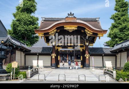 Higashi Hongan-JI Templei n Kyoto Japan Stockfoto