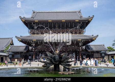 Higashi Hongan-JI Templei n Kyoto Japan Stockfoto