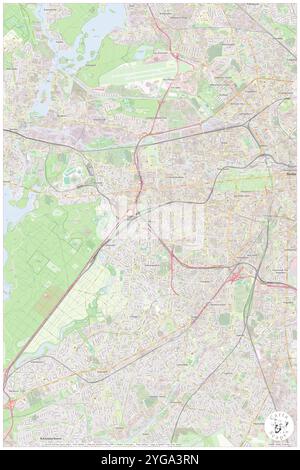 Halensee, DE, Deutschland, Berlin, N 52 29' 38''', N 13 16' 47''', Karte, Cartascapes Map 2024 veröffentlicht. Erkunden Sie Cartascapes, eine Karte, die die vielfältigen Landschaften, Kulturen und Ökosysteme der Erde enthüllt. Reisen Sie durch Zeit und Raum und entdecken Sie die Verflechtungen der Vergangenheit, Gegenwart und Zukunft unseres Planeten. Stockfoto