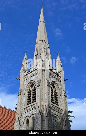 Nizza, Frankreich - 24. September 2024: Amerikanische Bischofskirche am sonnigen Sommermorgen. Stockfoto