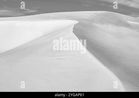 New Mexico's White Sands National Park. Stockfoto