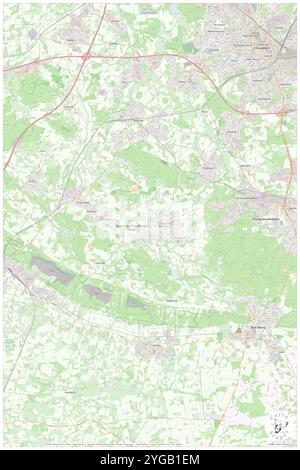 Hagen am Teutoburger Wald, DE, Deutschland, Niedersachsen, N 52 12' 33''', N 7 55' 14''', Karte, Kartenausgabe 2024. Erkunden Sie Cartascapes, eine Karte, die die vielfältigen Landschaften, Kulturen und Ökosysteme der Erde enthüllt. Reisen Sie durch Zeit und Raum und entdecken Sie die Verflechtungen der Vergangenheit, Gegenwart und Zukunft unseres Planeten. Stockfoto