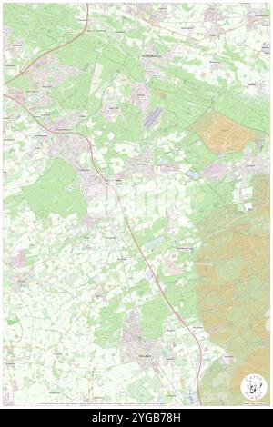 Schloss holte-Stukenbrock, Regierungsbezirk Detmold, DE, Deutschland, Nordrhein-Westfalen, n 51 53' 59''', N 8 37' 0'', Karte, Cartascapes Map, veröffentlicht 2024. Erkunden Sie Cartascapes, eine Karte, die die vielfältigen Landschaften, Kulturen und Ökosysteme der Erde enthüllt. Reisen Sie durch Zeit und Raum und entdecken Sie die Verflechtungen der Vergangenheit, Gegenwart und Zukunft unseres Planeten. Stockfoto