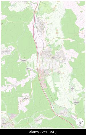 Idstein (Taunus), Regierungsbezirk Darmstadt, DE, Deutschland, Hessen, n 50 12' 57'', N 8 15' 26'', Karte, Cartascapes Map, veröffentlicht 2024. Erkunden Sie Cartascapes, eine Karte, die die vielfältigen Landschaften, Kulturen und Ökosysteme der Erde enthüllt. Reisen Sie durch Zeit und Raum und entdecken Sie die Verflechtungen der Vergangenheit, Gegenwart und Zukunft unseres Planeten. Stockfoto