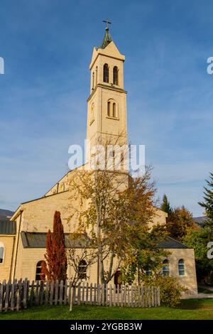 Franziskanerkloster am Rama-See in SCIT, Bosnien und Herzegowina Stockfoto