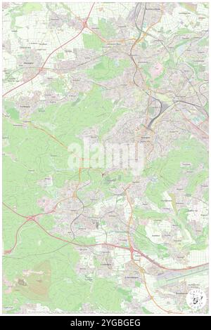 Hasenberg, Regierungsbezirk Stuttgart, DE, Deutschland, Baden-Württemberg, n 49 7' 49'', N 9 4' 32'', Karte, Cartascapes Map, veröffentlicht 2024. Erkunden Sie Cartascapes, eine Karte, die die vielfältigen Landschaften, Kulturen und Ökosysteme der Erde enthüllt. Reisen Sie durch Zeit und Raum und entdecken Sie die Verflechtungen der Vergangenheit, Gegenwart und Zukunft unseres Planeten. Stockfoto