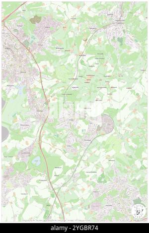 Bahnhof Velbert-Neviges, Bezirk Düsseldorf, Deutschland, Nordrhein-Westfalen, n 51 18' 48'', N 7 5' 24'', Karte, Cartascapes Map, veröffentlicht 2024. Erkunden Sie Cartascapes, eine Karte, die die vielfältigen Landschaften, Kulturen und Ökosysteme der Erde enthüllt. Reisen Sie durch Zeit und Raum und entdecken Sie die Verflechtungen der Vergangenheit, Gegenwart und Zukunft unseres Planeten. Stockfoto