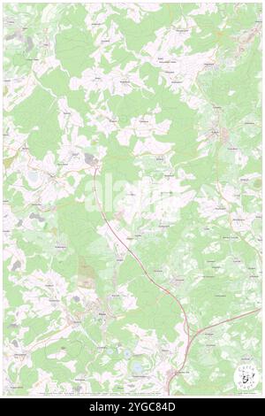 Kradenbach, Deutschland, Rheinland-Pfalz, N 50 15' 0''', N 6 50' 59''', Karte, Kartenausgabe 2024. Erkunden Sie Cartascapes, eine Karte, die die vielfältigen Landschaften, Kulturen und Ökosysteme der Erde enthüllt. Reisen Sie durch Zeit und Raum und entdecken Sie die Verflechtungen der Vergangenheit, Gegenwart und Zukunft unseres Planeten. Stockfoto