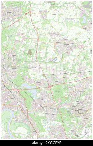 Erkrath, Bezirk Düsseldorf, DE, Deutschland, Nordrhein-Westfalen, n 51 12' 47''', N 6 55' 44''', Karte, Cartascapes Map, veröffentlicht 2024. Erkunden Sie Cartascapes, eine Karte, die die vielfältigen Landschaften, Kulturen und Ökosysteme der Erde enthüllt. Reisen Sie durch Zeit und Raum und entdecken Sie die Verflechtungen der Vergangenheit, Gegenwart und Zukunft unseres Planeten. Stockfoto