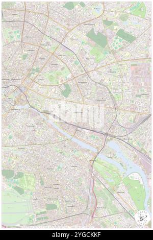 Upstalsboom Hotel Friedrichshain, Deutschland, Berlin, N 52 30' 40''', N 13 26' 56''', Karte, Karte von Cartascapes Map veröffentlicht 2024. Erkunden Sie Cartascapes, eine Karte, die die vielfältigen Landschaften, Kulturen und Ökosysteme der Erde enthüllt. Reisen Sie durch Zeit und Raum und entdecken Sie die Verflechtungen der Vergangenheit, Gegenwart und Zukunft unseres Planeten. Stockfoto