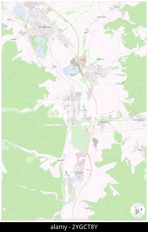 Bahnhof Wernshausen, DE, Deutschland, Thüringen, N 50 43' 15''', N 10 21' 12''', Karte, Cartascapes Map veröffentlicht 2024. Erkunden Sie Cartascapes, eine Karte, die die vielfältigen Landschaften, Kulturen und Ökosysteme der Erde enthüllt. Reisen Sie durch Zeit und Raum und entdecken Sie die Verflechtungen der Vergangenheit, Gegenwart und Zukunft unseres Planeten. Stockfoto