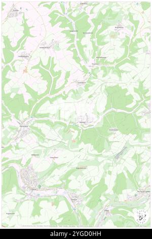 Battweiler, DE, Deutschland, Rheinland-Pfalz, N 49 16' 42''', N 7 27' 49''', Karte, Kartenausgabe 2024. Erkunden Sie Cartascapes, eine Karte, die die vielfältigen Landschaften, Kulturen und Ökosysteme der Erde enthüllt. Reisen Sie durch Zeit und Raum und entdecken Sie die Verflechtungen der Vergangenheit, Gegenwart und Zukunft unseres Planeten. Stockfoto