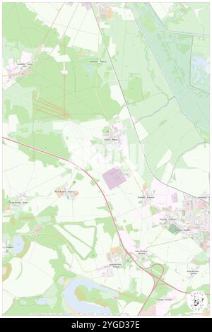 Weinberg, DE, Deutschland, Brandenburg, N 51 52' 49''', N 13 53' 54''', Karte, Cartascapes Map, veröffentlicht 2024. Erkunden Sie Cartascapes, eine Karte, die die vielfältigen Landschaften, Kulturen und Ökosysteme der Erde enthüllt. Reisen Sie durch Zeit und Raum und entdecken Sie die Verflechtungen der Vergangenheit, Gegenwart und Zukunft unseres Planeten. Stockfoto