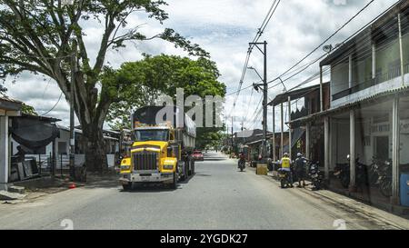 Von Medellin nach Cartagena, Kolumbien, Südamerika Stockfoto