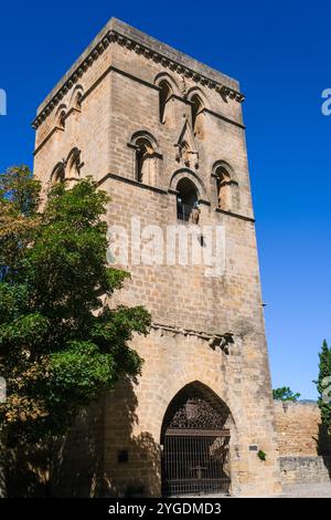 La Torre Abacial , Laguardia, Rioja, Spanien Stockfoto