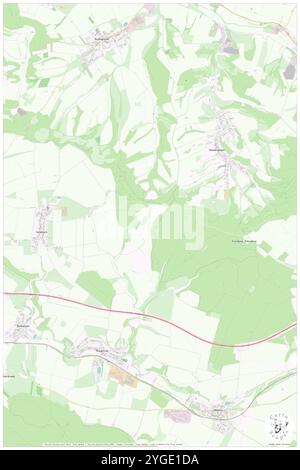 Kalte Lindenberg, DE, Deutschland, Thüringen, N 51 25' 7''', N 10 15' 17''', Karte, Kartenausgabe 2024. Erkunden Sie Cartascapes, eine Karte, die die vielfältigen Landschaften, Kulturen und Ökosysteme der Erde enthüllt. Reisen Sie durch Zeit und Raum und entdecken Sie die Verflechtungen der Vergangenheit, Gegenwart und Zukunft unseres Planeten. Stockfoto