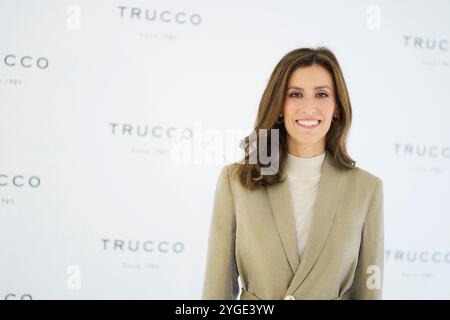 7. November 2024, Madrid, Spanien: ANA Boyer präsentiert die neue „Saude“-Kollektion von Trucco am 7. November 2024 im Amen-Geschäft in Madrid, Spanien (Credit Image: © Jack Abuin/ZUMA Press Wire) NUR ZUR REDAKTIONELLEN VERWENDUNG! Nicht für kommerzielle ZWECKE! Stockfoto