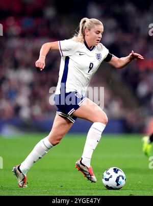 Englands Alessia Russo während des internationalen Freundschaftsspiels im Wembley Stadium in London. Bilddatum: Freitag, 25. Oktober 2024. Stockfoto