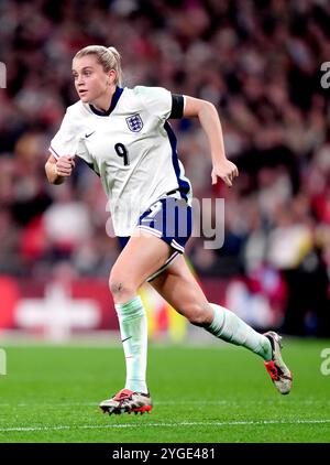 Englands Alessia Russo während des internationalen Freundschaftsspiels im Wembley Stadium in London. Bilddatum: Freitag, 25. Oktober 2024. Stockfoto
