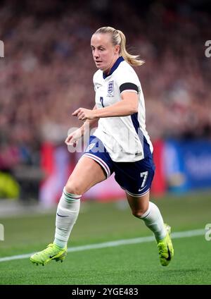 Englands Beth Mead während des internationalen Freundschaftsspiels im Wembley Stadium in London. Bilddatum: Freitag, 25. Oktober 2024. Stockfoto