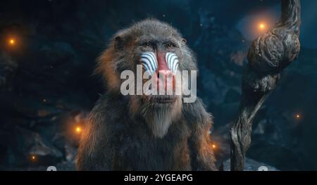 MUFASA: DER KÖNIG DER LÖWEN (2024), REGIE: BARRY JENKINS. Quelle: Walt Disney Pictures/Fairview Entertainment/Album Stockfoto