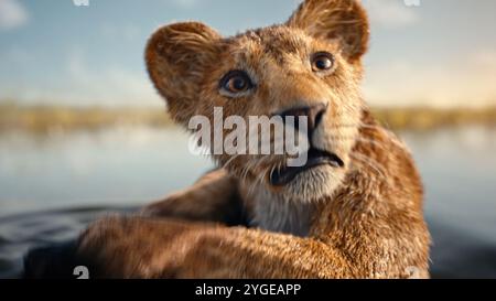 MUFASA: DER KÖNIG DER LÖWEN (2024), REGIE: BARRY JENKINS. Quelle: Walt Disney Pictures/Fairview Entertainment/Album Stockfoto