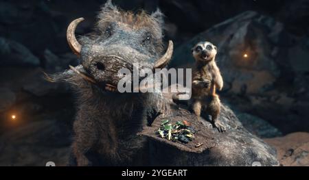 MUFASA: DER KÖNIG DER LÖWEN (2024), REGIE: BARRY JENKINS. Quelle: Walt Disney Pictures/Fairview Entertainment/Album Stockfoto